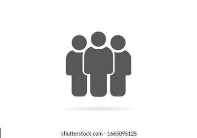 People Icon vector museums set in trendy flat style isolated on background. People Icon vector museums Crowd signs. Persons symbol for your infographics website design, People Icon vector museums