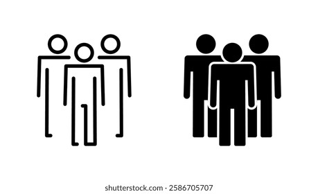 people icon vector. person sign and symbol. User Icon vector