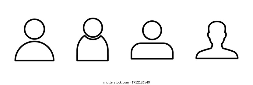 people icon vector. person icon vector. User Icon vector