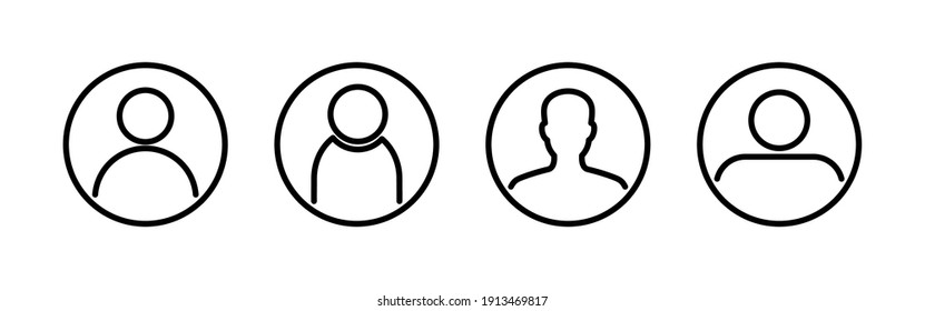 vector de icono de personas. vector de icono de persona. vector de icono de usuario