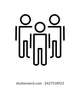 vector de icono de persona. vector de icono de persona. Icono de usuario vector