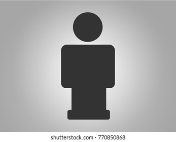 People Icon Vector, profile