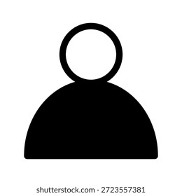 Personas Icono Vector Símbolo Diseño Ilustración