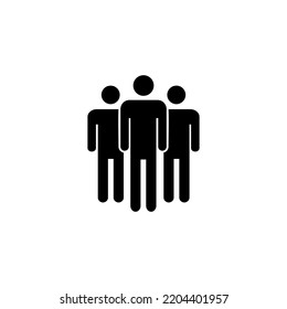 People icon vector for web and mobile app. person sign and symbol. User Icon vector