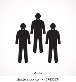 People Icon Web Stock Vector (Royalty Free) 459433534 | Shutterstock