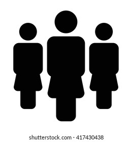People Icon - Women Vector