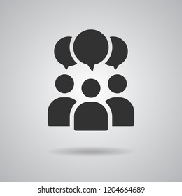 People Icon work group Team Vector