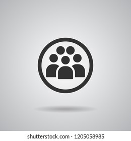 People Icon work group Team Vector