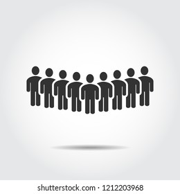 People Icon work group Team Vector