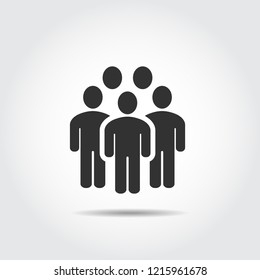People Icon work group Team Vector