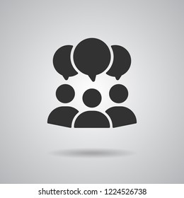People Icon work group Team Vector