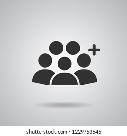 People Icon work group Team Vector