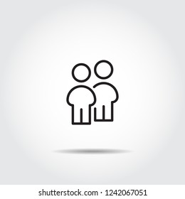 People Icon work group Team Vector