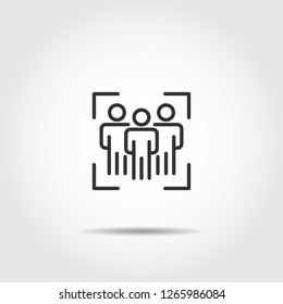 People Icon work group Team Vector