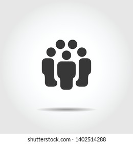People Icon work group Team Vector