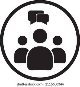 People Icon work group Team Vector..eps