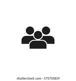 People icon work group team vector illustration on white background