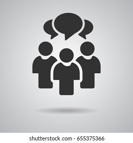 People Icon Arbeitsgruppe Team Vektor