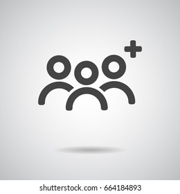 People Icon work group Team Vector