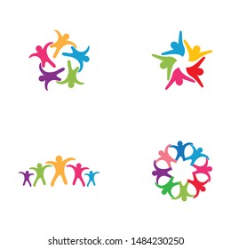 People Icon work group Vector illustration design