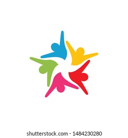 People Icon work group Vector illustration design