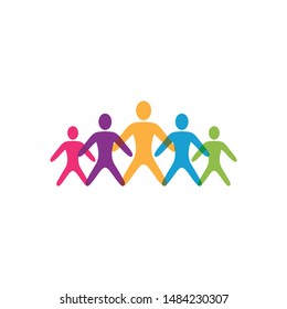 People Icon work group Vector illustration design