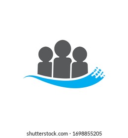 People Icon work group Vector illustration design