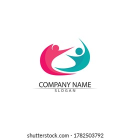 People Icon grupo de trabajo Vector de diseño de ilustración