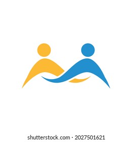 People Icon Arbeitsgruppe Vektorgrafik Design