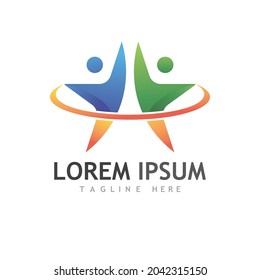 People Icon work group Vector illustration design