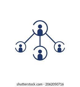 People Icon work group Vector illustration design