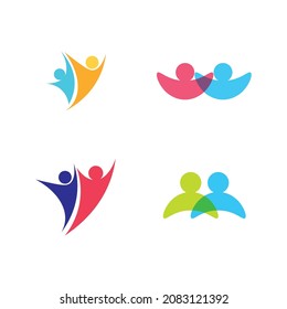 People Icon grupo de trabajo Vector de diseño de ilustración
