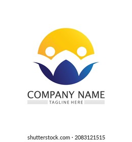 People Icon work group Vector illustration design