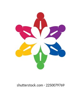 People icon work group Vector illustration design