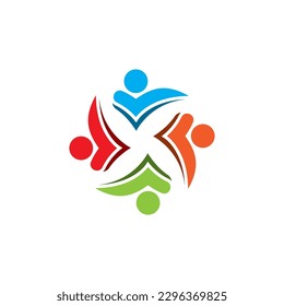 People icon work group vector illustration design