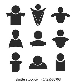 people icon,person logo on white background