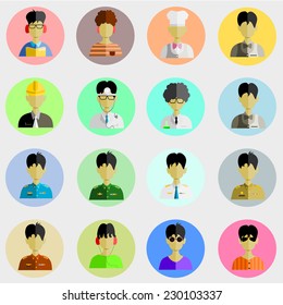 People  , icons 