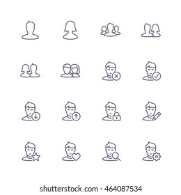 People icons