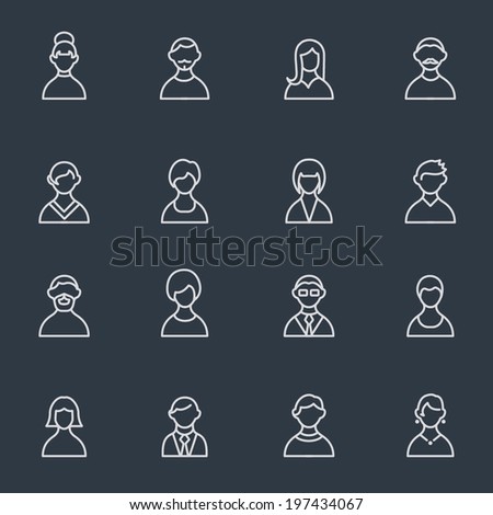People icons