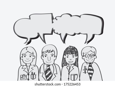 people icons  dialog speech bubbles