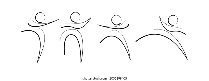 people icons on white background