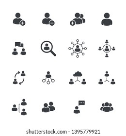 People icons pack. Isolated people symbols collection. Graphic icons element. User icon silhouettes vector. Social icon. User group network. Corporate team group. Community member icon. Business team