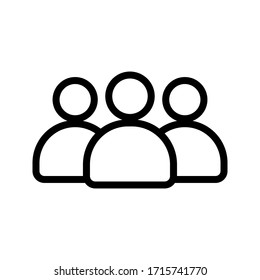 People Icons , Person work group Team Vector. vector illustration. eps 10