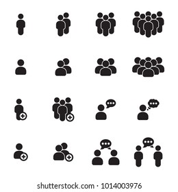 People icons set