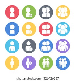 people icons set