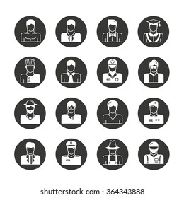 people icons set
