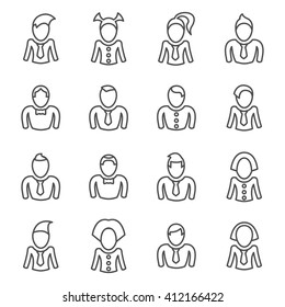 People Icons Set