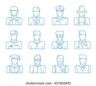 people icons set