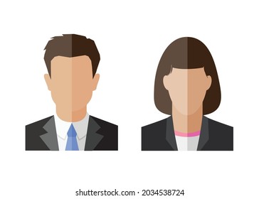 People Icons Set. Concept. Flat Style Modern Design. Vector Illustration
