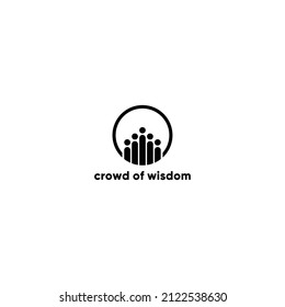 People icons set in trendy flat style. People symbol for your infographic website design, logo. Crowd signs. Vector illustration.